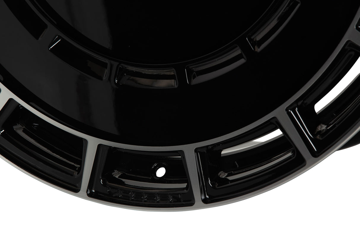 24" Vossen HF9 Gloss Black Polished 24x10 Wheels Fits Toyota Sequoia 3rd Gen