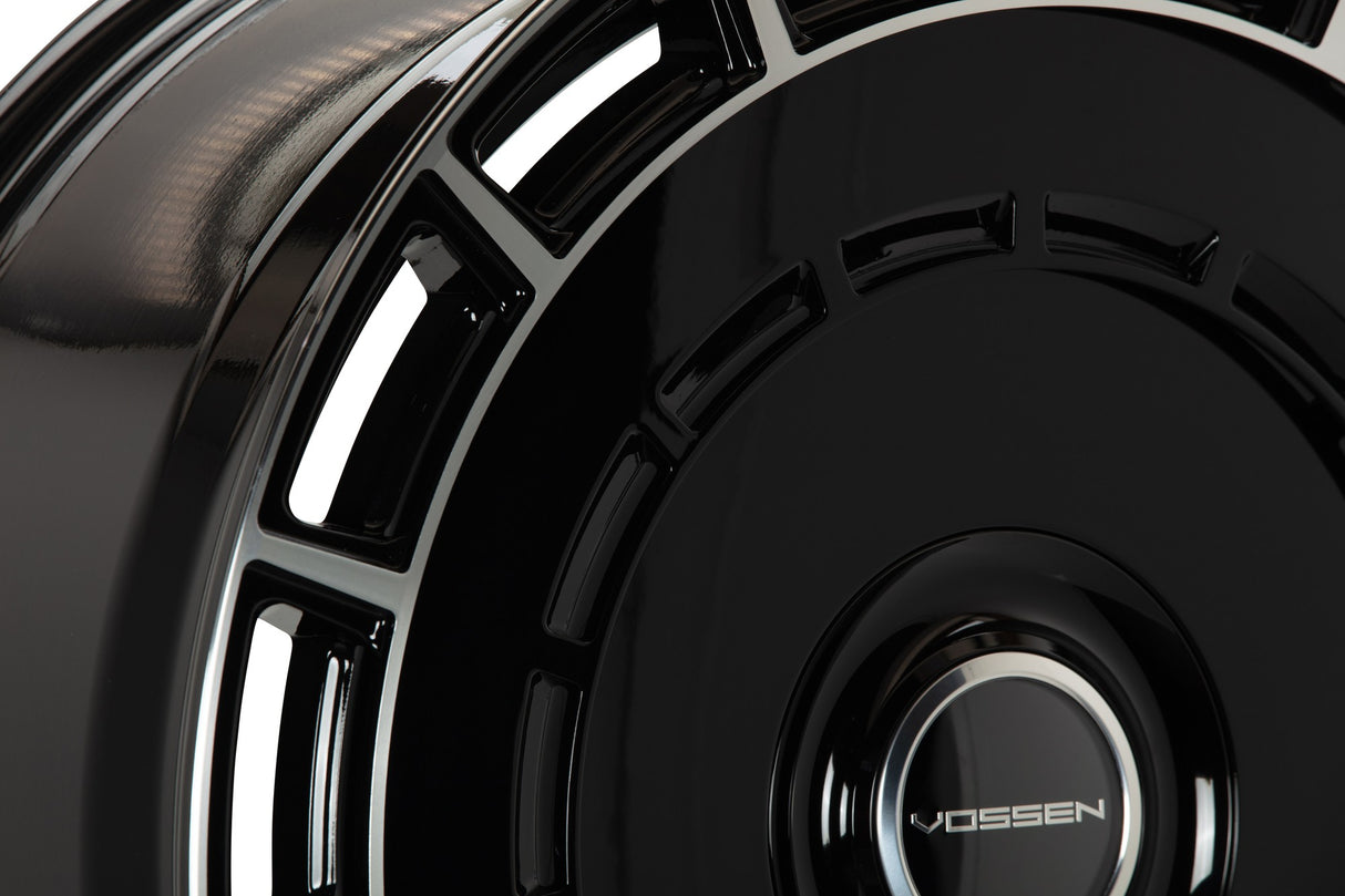 24" Vossen HF9 Gloss Black Polished 24x10 Wheels Fits Toyota Sequoia 2nd Gen