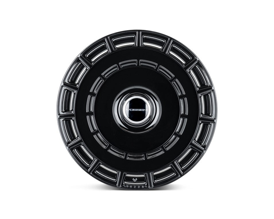 24" Vossen HF9 Gloss Black 24x10 Concave Wheels Rims Fits Toyota Sequoia 3rd Gen
