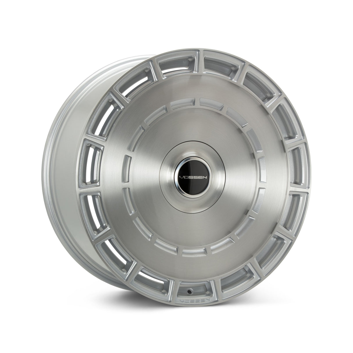 22" Vossen HF9 Silver Brushed 22x9.5 Concave Wheels Fits Toyota Tacoma 2nd Gen