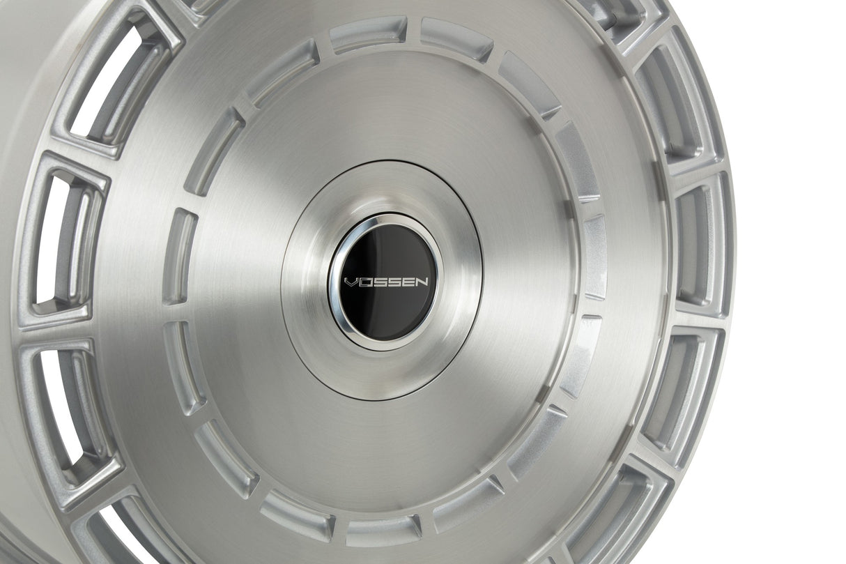 24" Vossen HF9 Silver Brushed 24x10 Concave Wheels Rims Fits GMC Yukon Denali