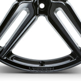 22" Vossen HF1 Black 22x9 22x10.5 1266 Concave Wheels Rims Fits Infiniti FX35 FX