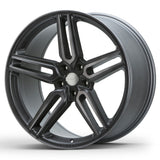 20" Vossen HF1 Grey 20x9 20x9 1334 Concave Wheels Rims Fits BMW X4