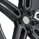 19" Vossen HF1 Grey 19x9 19x9 1344 Concave Wheels Rims Fits Mercedes-Benz GLA200