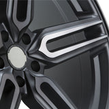 20" Vossen HF1 Grey 20x9 20x9 1236 Concave Wheels Rims Fits Audi Q5