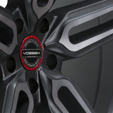 20" Vossen HF1 Grey 20x9 20x9 1334 Concave Wheels Rims Fits BMW X4
