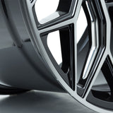 20" Vossen HF2 Black 20X8.5 20X10.5 1125 Concave Wheels Rims Fits BMW 325i 328i