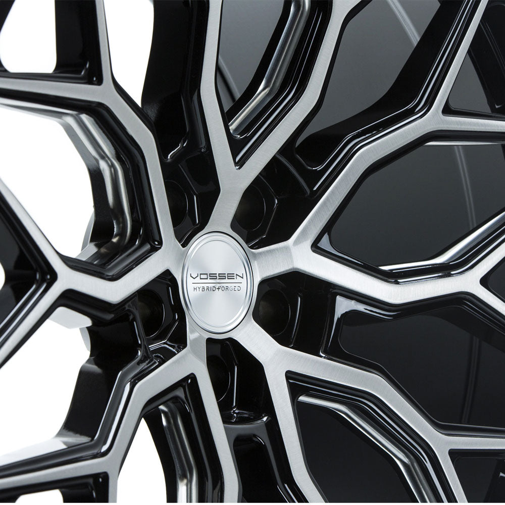 19" Vossen HF2 Black 19X9 19X10.5 1102 Concave Wheels Rims Fits Infiniti G35 Sed