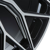 20" Vossen HF2 Black 20X8.5 20X10.5 1125 Concave Wheels Rims Fits BMW 325i 328i