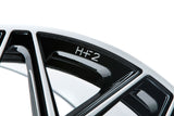 20" Vossen HF2 Black 20X8.5 20X10 1186 Concave Wheels Rims Fits Ford Mustang GT