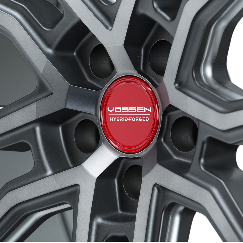 22" Vossen HF2 Grey 22X9 22X9 1265 Concave Wheels Rims Fits Infiniti FX35 FX45