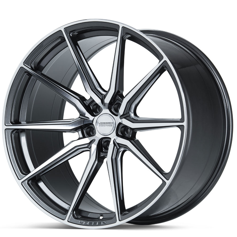 19" Vossen HF3 Grey 19X8.5 19X10 1332 Concave Wheels Rims Fits BMW X1