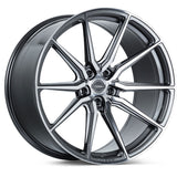 22" Vossen HF3 Grey 22X9 22X11 1192 Concave Wheels Rims Fits Mercedes-Benz CL550