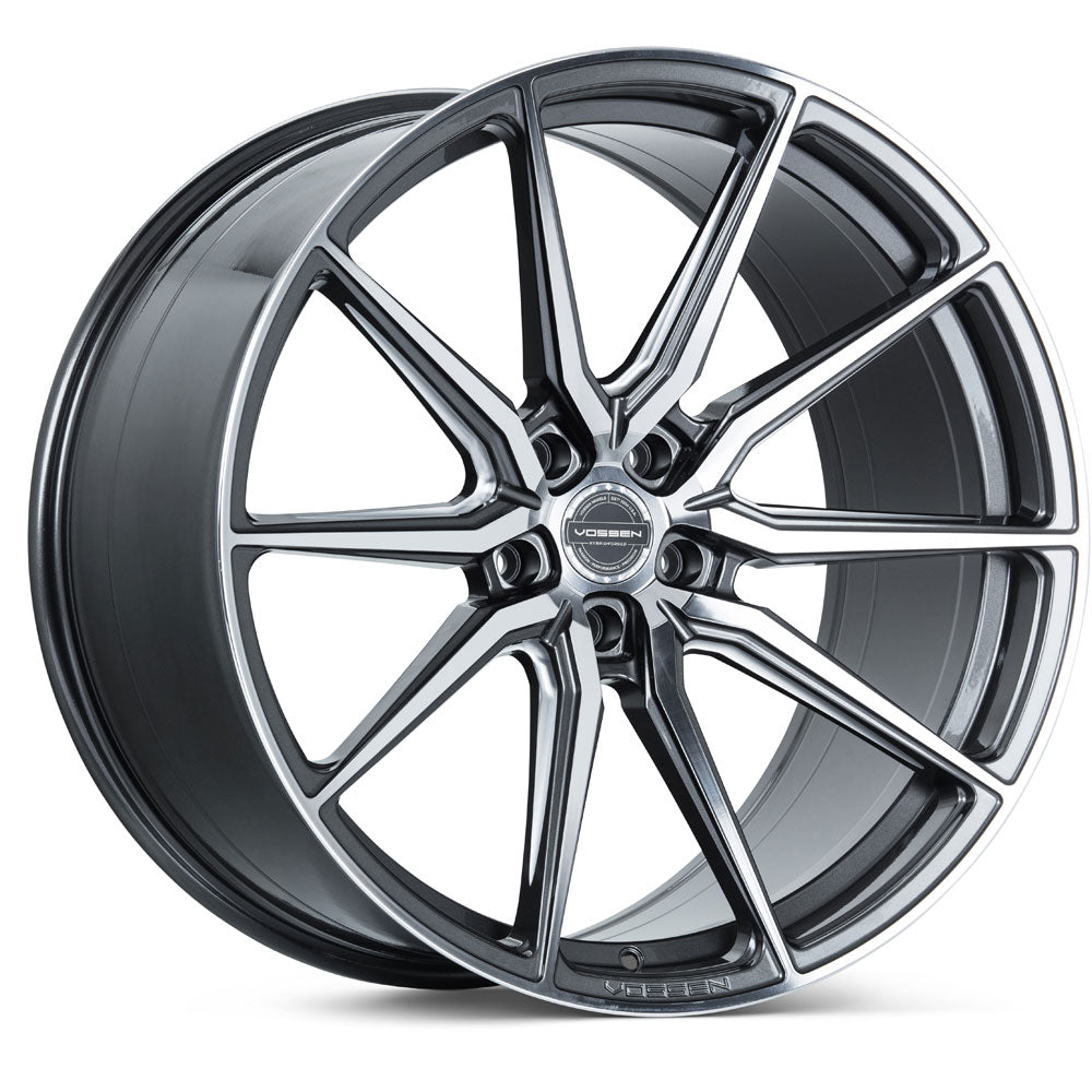 20" Vossen HF3 Grey 20X9 20X10.5 1104 Concave Wheels Rims Fits Lexus IS200 IS250