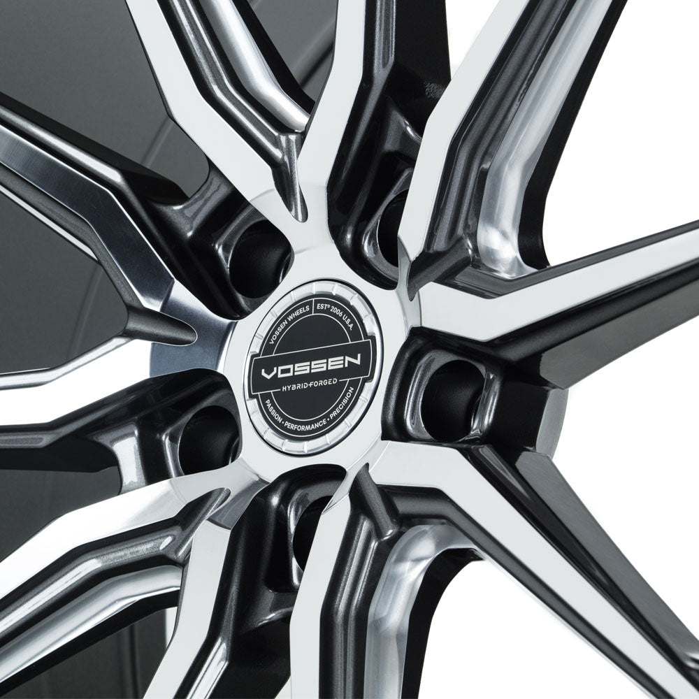 20" Vossen HF3 Grey 20X9 20X10.5 1159 Concave Wheels Rims Fits BMW 5 Series xDri