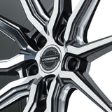 20" Vossen HF3 Grey 20X9 20X12 1226 Concave Wheels Rims Fits Porsche 997 911 4 4