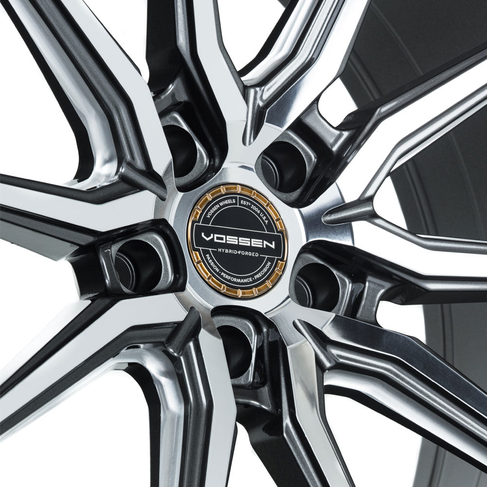 20" Vossen HF3 Grey 20X9 20X10.5 1159 Concave Wheels Rims Fits BMW 5 Series xDri