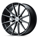 24" Vossen HF6-1 Brushed Matte Black 24x10 Wheels Fits Toyota Sequoia 3rd Gen