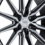 20" Vossen HF6-1 Brushed Matte Black 20x9.5 Concave Wheels Rims Fits RAM 1500