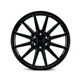 22" Vossen HF6-1 Gloss Black 22x9.5 Concave Wheels Rims Fits Ford F150 2015-2020