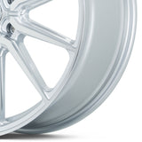 22" Vossen HF6-1 Silver Polished 22x9.5 Concave Wheels Fits Lexus LX600 LX700h