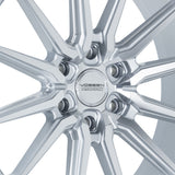 22" Vossen HF6-1 Silver Polished 22x9.5 Concave Wheels Rims Fits Lexus GX550