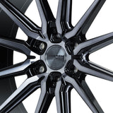 20" Vossen HF6-1 Tinted Gloss Black 20x9.5 Wheels Fits Ford F150 2015-2020