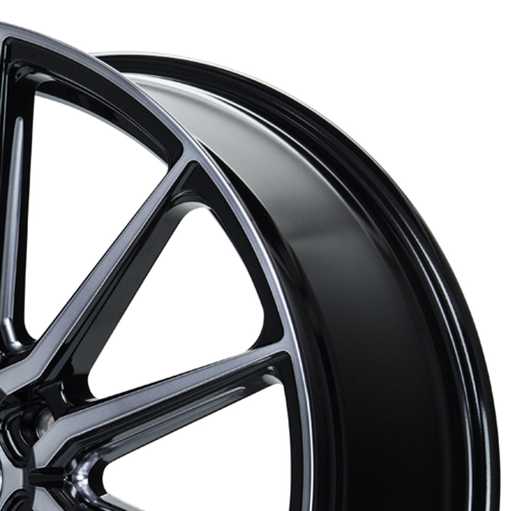 22" Vossen HF6-1 Tinted Gloss Black 22x9.5 Wheels Fits Toyota 4Runner 6th Gen