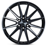 22" Vossen HF6-1 Tinted Gloss Black 22x9.5 Concave Wheels Rims Fits Ford Bronco