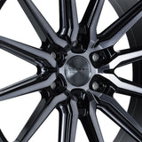 20" Vossen HF6-1 Tinted Gloss Black 20x9.5 Concave Wheels Fits GMC Yukon Denali