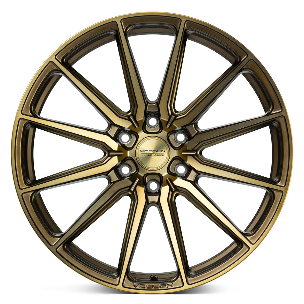24" Vossen HF6-1 Tinted Matte Bronze 24x10 Wheels Fits Toyota Sequoia 3rd Gen
