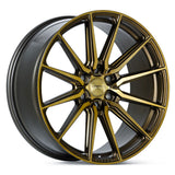 24" Vossen HF6-1 Tinted Matte Bronze 24x10 Wheels Fits Lexus LX600 LX700h