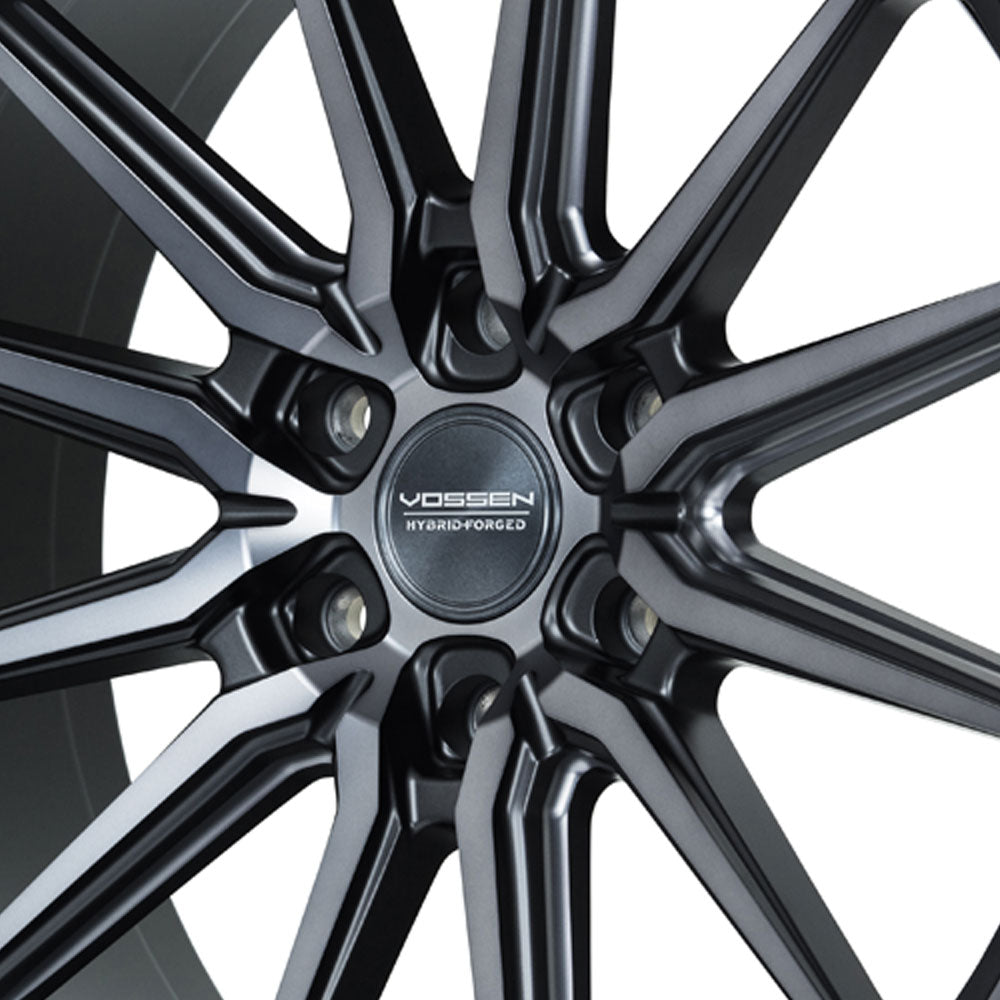 20" Vossen HF6-1 Tinted Matte Gunmetal 20x9.5 Concave Wheels Fits Lexus GX460