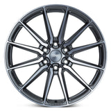 24" Vossen HF6-1 Tinted Matte Gunmetal 24x10 Concave Wheels Rims Fits RAM 1500