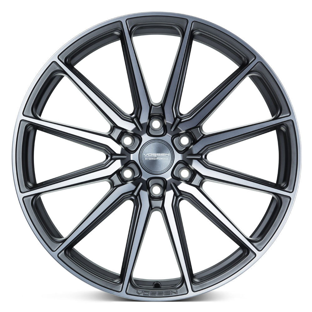20" Vossen HF6-1 Tinted Matte Gunmetal 20x9.5 Wheels Fits Toyota Sequoia 2nd Gen