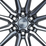 20" Vossen HF6-1 Tinted Matte Gunmetal 20x9.5 Wheels Fits Ford Ranger Raptor