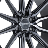 24" Vossen HF6-1 Tinted Matte Gunmetal 24x10 Wheels Fits Toyota Sequoia 3rd Gen