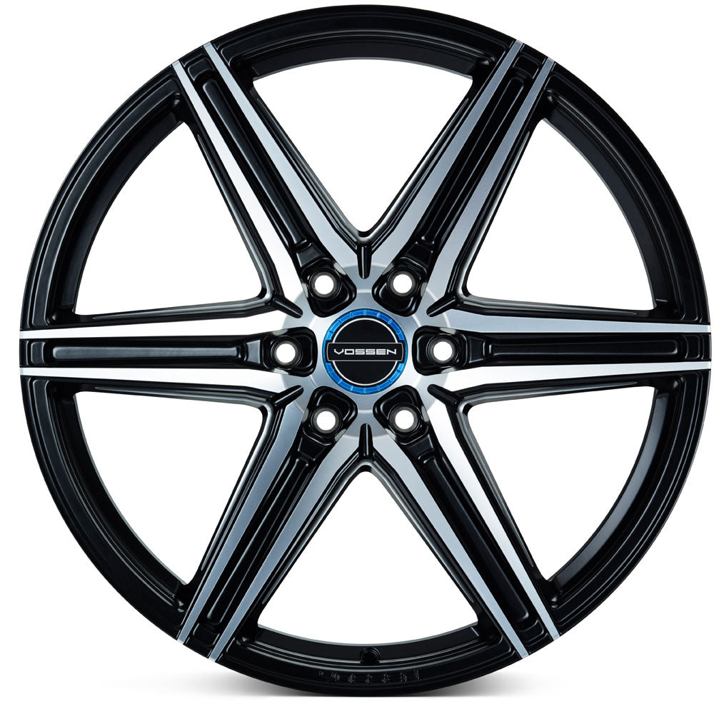 22" Vossen HF6-2 Brushed Matte Black 22x9.5 Concave Wheels Fits Jeep Wagoneer