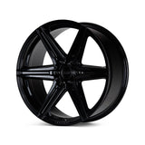 24" Vossen HF6-2 Gloss Black 24x10 Concave Wheels Rims Fits GMC Sierra