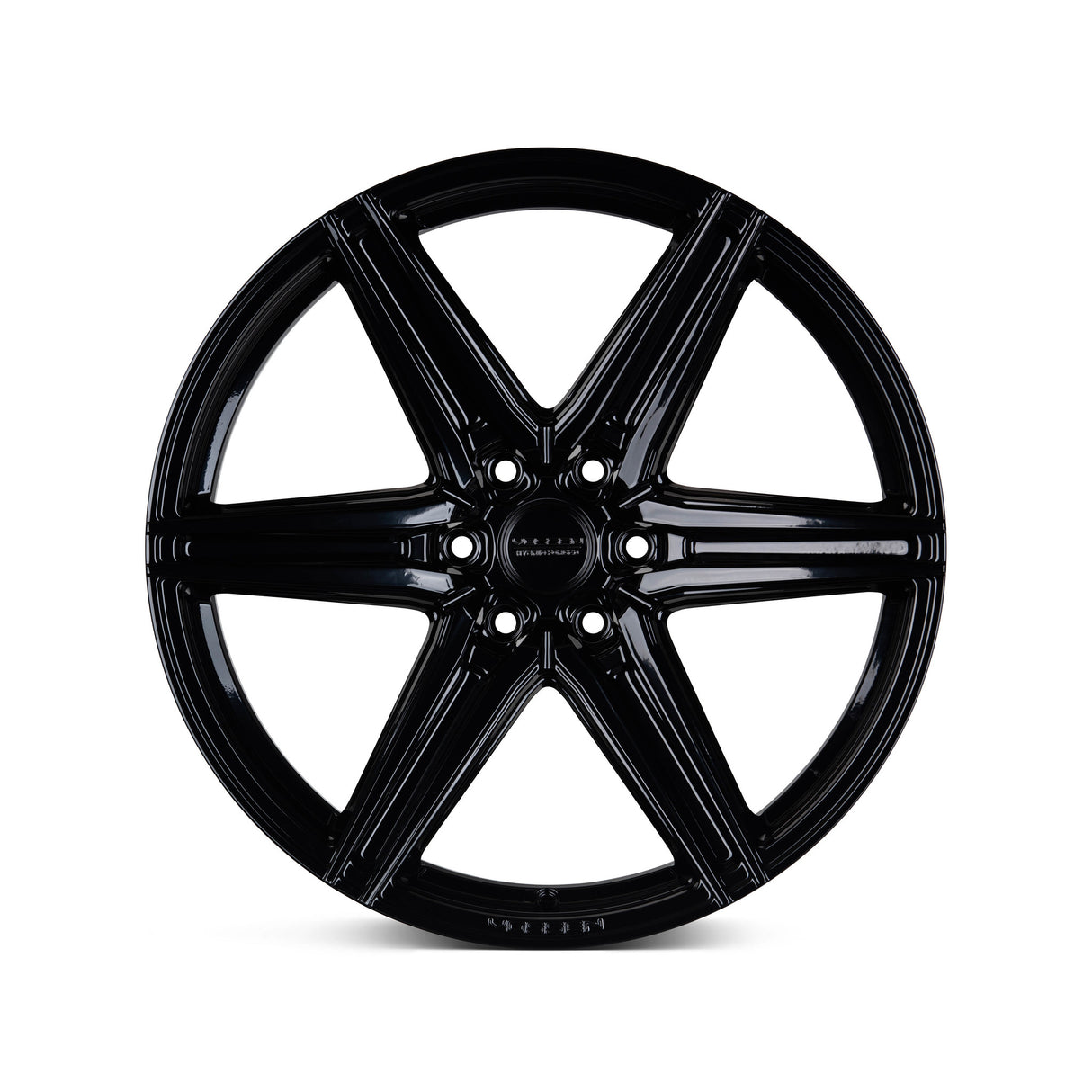 24" Vossen HF6-2 Gloss Black 24x10 Concave Wheels Rims Fits Chevrolet Tahoe