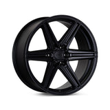22" Vossen HF6-2 Satin Black 22x9.5 Concave Wheels Rims Fits Lexus GX470