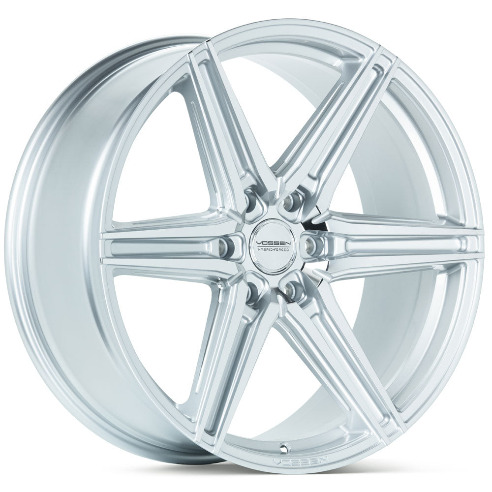 22" Vossen HF6-2 Silver Polished 22x9.5 Wheels Fits Toyota Tacoma 4th Gen