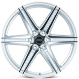 20" Vossen HF6-2 Silver Polished 20x9.5 Wheels Fits Toyota Sequoia 3rd Gen
