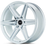 22" Vossen HF6-2 Silver Polished 22x9.5 Concave Wheels Rims Fits RAM 1500