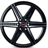 20" Vossen HF6-2 Tinted Gloss Black 20x9.5 Concave Wheels Fits Cadillac Escalade