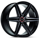 22" Vossen HF6-2 Tinted Gloss Black 22x9.5 Wheels Fits Toyota 4Runner 6th Gen