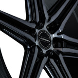 24" Vossen HF6-2 Tinted Gloss Black 24x10 Wheels Fits Toyota Sequoia 3rd Gen