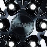 24" Vossen HF6-2 Tinted Gloss Black 24x10 Wheels Fits Toyota Sequoia 3rd Gen