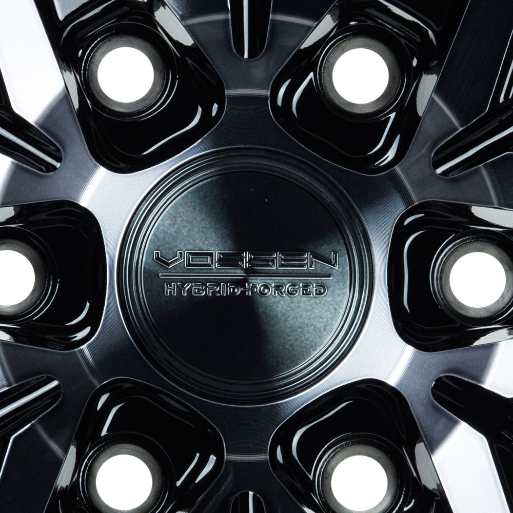 20" Vossen HF6-2 Tinted Gloss Black 20x9.5 Wheels Fits Toyota Tacoma 2nd Gen