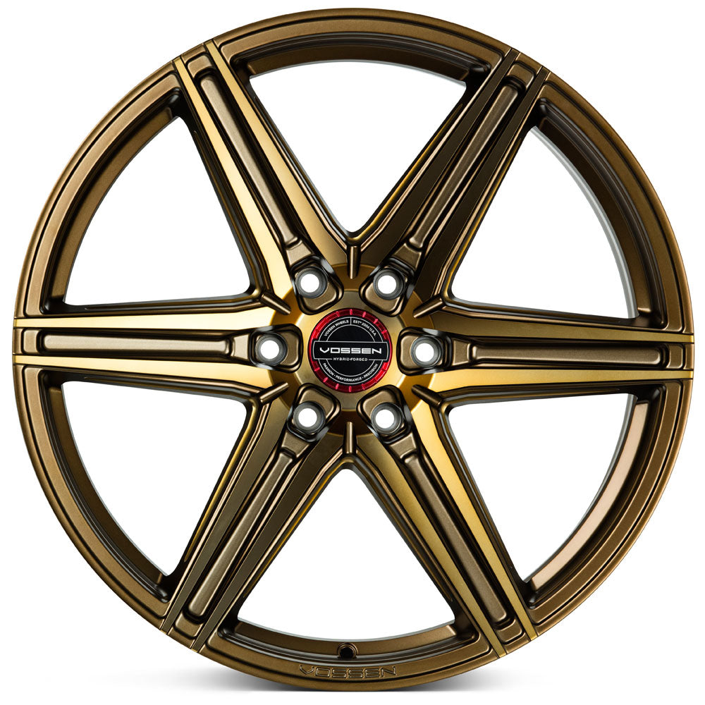 20" Vossen HF6-2 Tinted Matte Bronze 20x9.5 Concave Wheels Rims Fits Lexus GX470